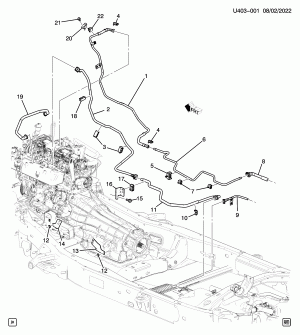 FUEL SUPPLY SYSTEM-FRONT (L3B/2.7K)