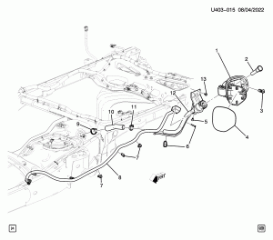 FUEL TANK FILLER PIPES & HOSES