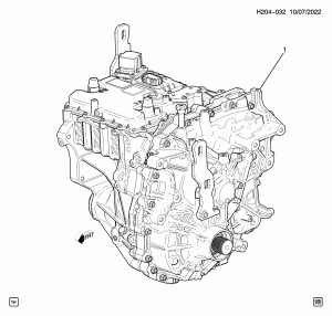 DRIVE MOTOR/REAR-PRIMARY (P8L) SEE GROUP 04 FOR ADDITIONAL DETAILS
