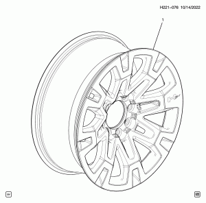 SPARE WHEEL (DEALER INSTALLED, WHEEL SJK)