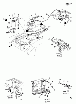 VAPOR CANISTER & RELATED PARTS (L05/5.7K)