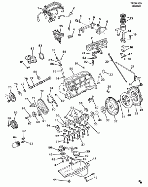 ENGINE ASM-2.5L L4 PART 1 (LN8/2.5E)