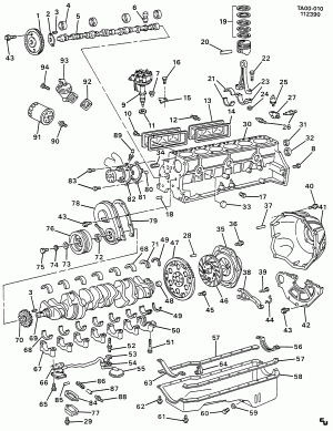 ENGINE ASM-4.8L L6 PART 1 (L25/292T)