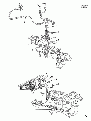 WIRING HARNESS/TRANSFER CASE