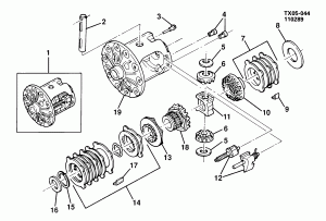 DIFFERENTIAL/LOCKING PART 2-8.625 RING GEAR