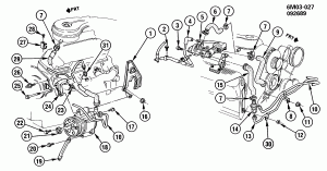 A.I.R. PUMP & RELATED PARTS-4.5L V8 (LR6/4.5-5)