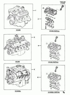 ENGINE ASM & PARTIAL ENGINE