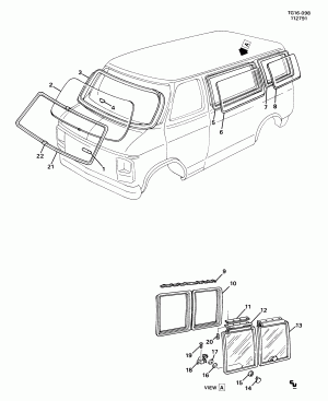 WINDSHIELD & WINDOWS/BODY SIDE