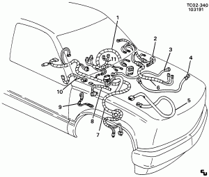 WIRING HARNESS/CHASSIS