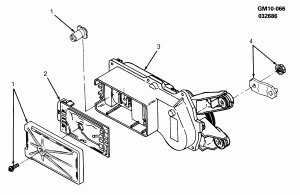 WIPER MOTOR/WINDSHIELD (DELCO)(PULSE)