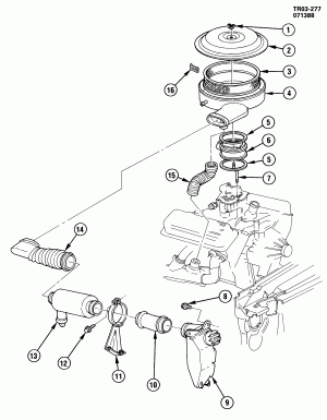 AIR INTAKE SYSTEM (L05/5.7K)(W/K46)