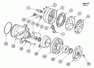 A/C COMPRESSOR ASM/V-5