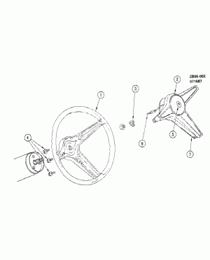 STEERING WHEEL & HORN PARTS