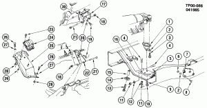 ENGINE & TRANSMISSION MOUNTING
