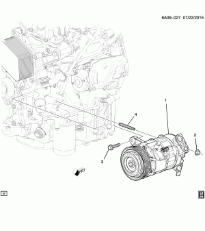 A/C COMPRESSOR MOUNTING (LGX/3.6S)