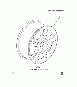 WHEELS & WHEEL COVERS (TRANSIT WHEEL RJQ)