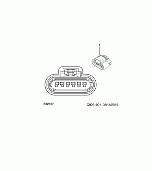 6-WAY FEMALE CONNECTOR