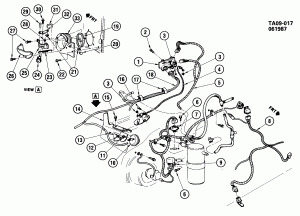 A/C CONTROL SYSTEM VACUUM & ELECTRICAL (C60)