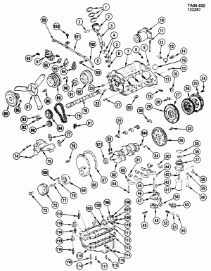 ENGINE ASM-4.3L V6 PART 1 (LB1/4.3N)