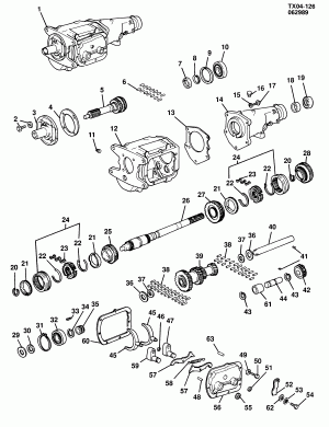 3-SPEED MANUAL TRANSMISSION (M64) (M62)(M63)