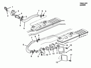 FUEL TANK FILLER PIPE