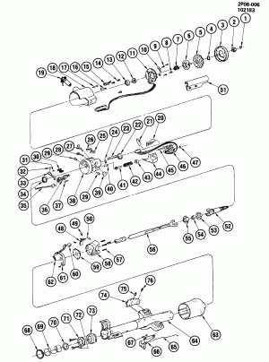 STEERING COLUMN/TILT (F/S, M.T.)
