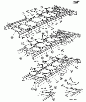HEAT SHIELDS/EXHAUST (LB4/4.3Z,L03/5.0H,L05/5.7K,LL4/6.2J,LH6/6.2C)