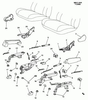ADJUSTER ASM/SEAT/MANUAL-DRIVER (W/AR9)