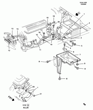 BATTERY CABLES (GAS)
