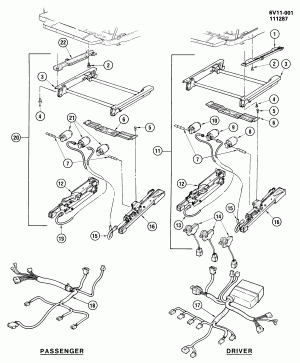 ADJUSTER ASM/SEAT-PASSENGER & DRIVER