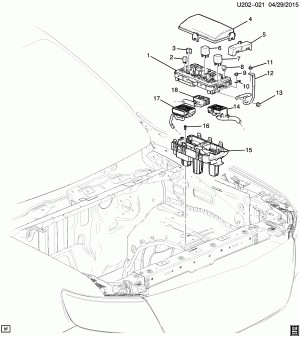 BLOCK/ENGINE HARNESS JUNCTION