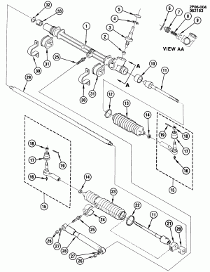 STEERING ASM/RACK & PINION
