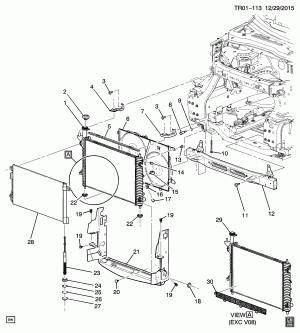 RADIATOR MOUNTING & RELATED PARTS