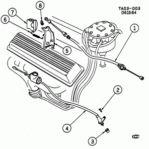 ACCELERATOR CONTROL (LB1/4.3N)