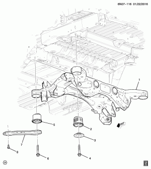 SUSPENSION/REAR-SUPPORT MOUNTING