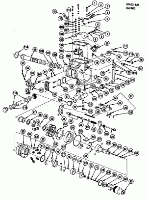 DIESEL INJECTION PUMP-TYPICAL (ROOSA-MASTER/STANADYNE)