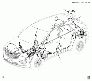 ЖГУТ ПРОВОДОВ КУЗОВА