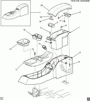 CONSOLE/FLOOR (D07, EXC YC7)