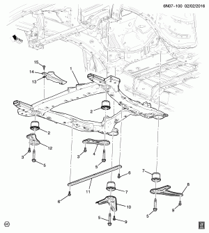 FRAME & MOUNTING (LCV/2.5A, LGX/3.6S)