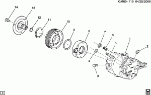 A/C COMPRESSOR ASM (LY7/3.6-7)