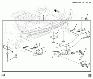 TRAILER HITCH PLATFORM PACKAGE (DEALER INSTALLED, HITCH SDE)