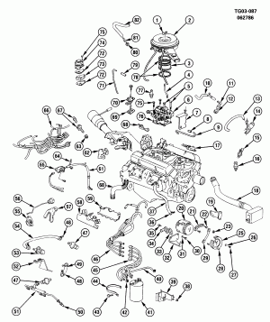 EMISSION CONTROLS-V8 (LT9/350M)(W/H4D/CALIF EMIS)