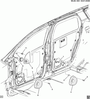 AUDIO SYSTEM/SPEAKERS(UW6)