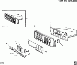 A/C & HEATER CONTROL ASM