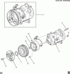 A/C COMPRESSOR ASM (LY7/3.6-7)