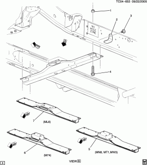 FRAME/TRANSMISSION SUPPORTS