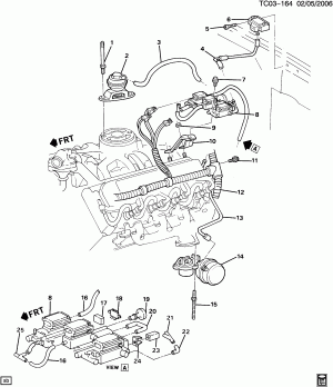 E.G.R. & EXHAUST PRESSURE REGULATOR VALVES (LH6/6.2C) DIESEL