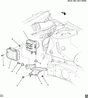 BRAKE PRESSURE MODULATOR VALVE (JL9)