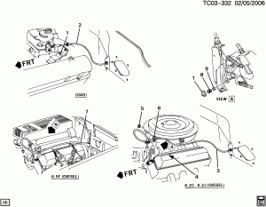 ACCELERATOR CONTROL/ENGINE COMPARTMENT
