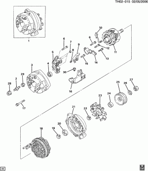 GENERATOR ASM (124 AMP 8A3)